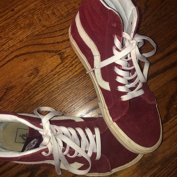 Burgundy Vans - Picture 2 of 4